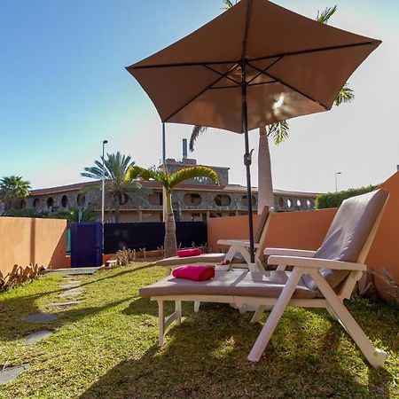 Villa Duplex Meloneras With Free Wifi And Private Garden Exterior foto
